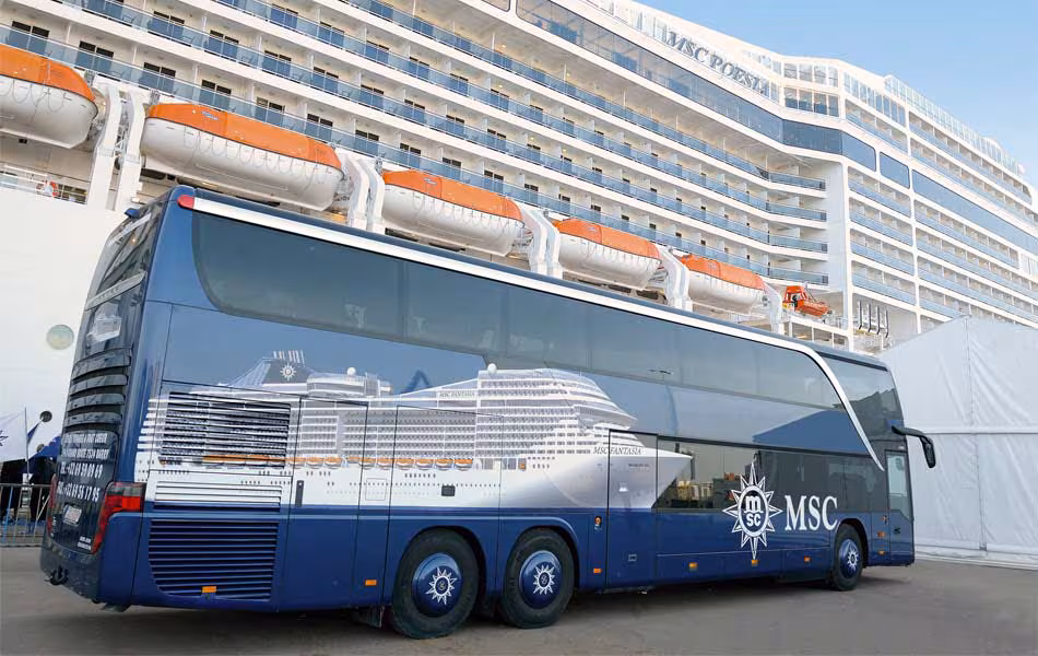 Luxury cruising yacht